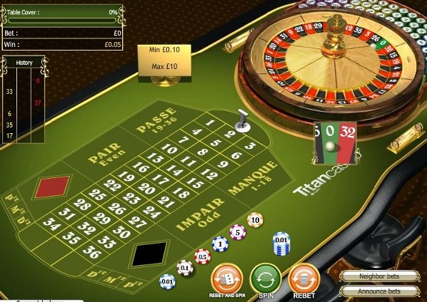 Online Roulette Fun at Titan Casino